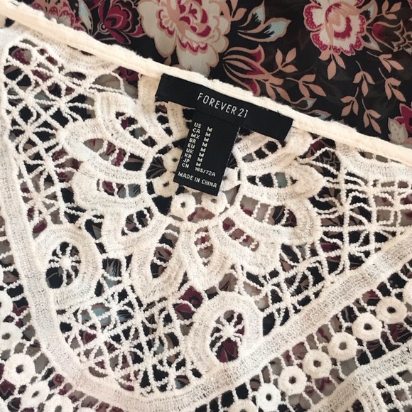 White Draped Romper w/Bell Sleeves - Picture 3 of 7